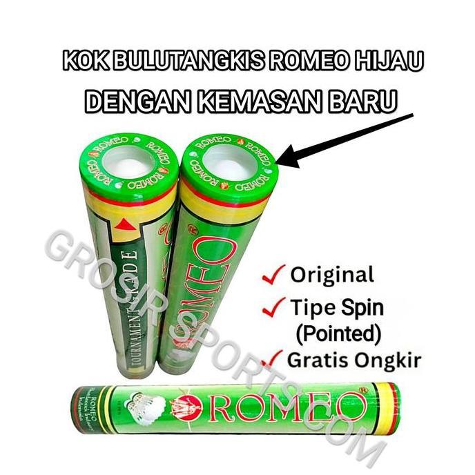 KOK /SHUTTLECOCK ROMEO HIJAU