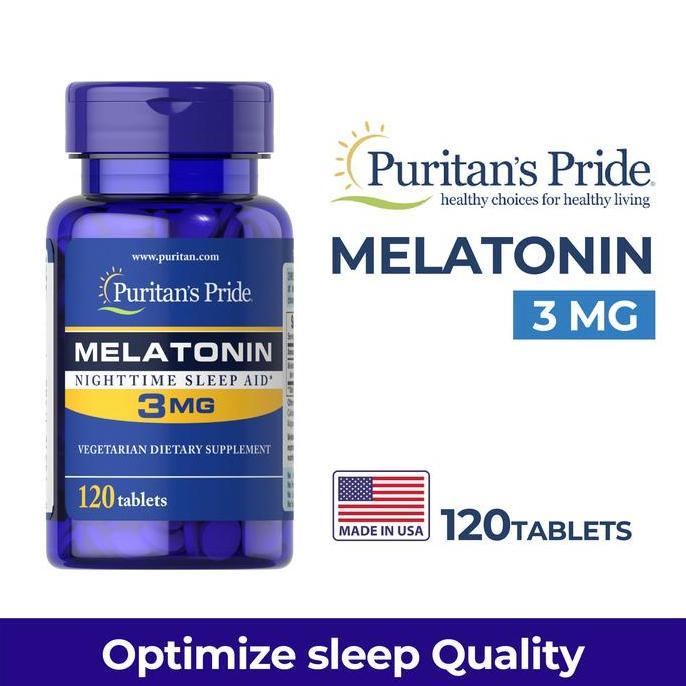 Puritan Pride Melatonin 3mg 120