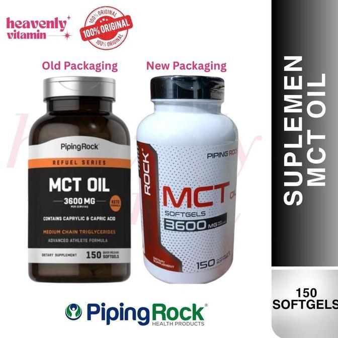 Pipingrock Piping Rock MCT Oil 3600 mg - 150 Softgels
