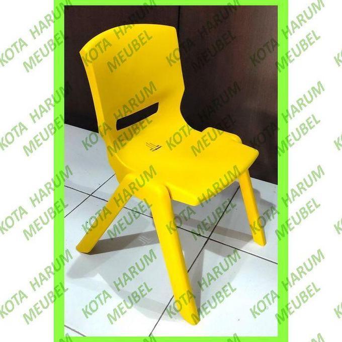 kursi bangku anak plastik tk olymplast ok 305 kuning dingklik bandung