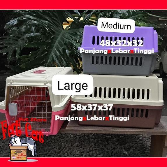 Pet cargo pet carrier kucing anjing - kandang kucing - cargo kucing