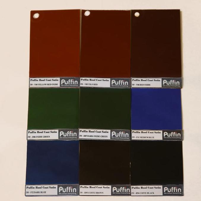 Cat genteng & Waterproof Puffin RoofCoat satin waterbased 4kg