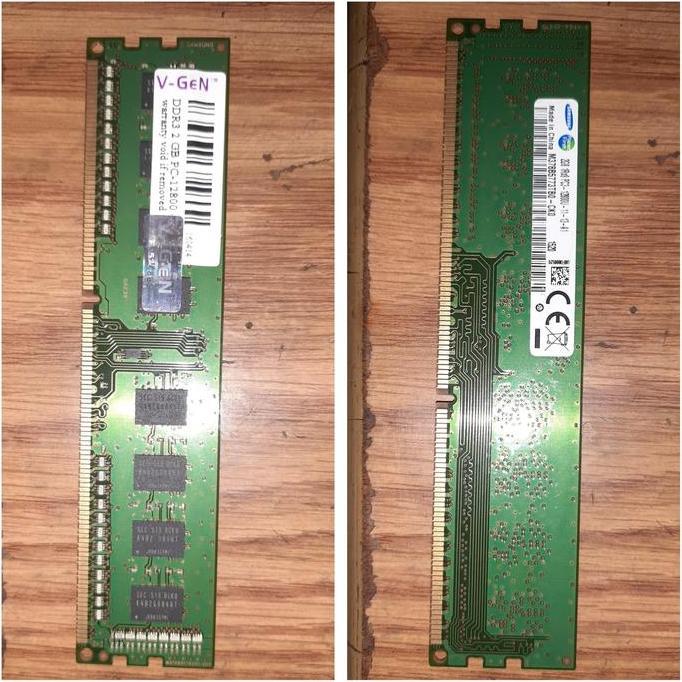 Ram PC 2gb DDR3 Vgen / samsung 12800