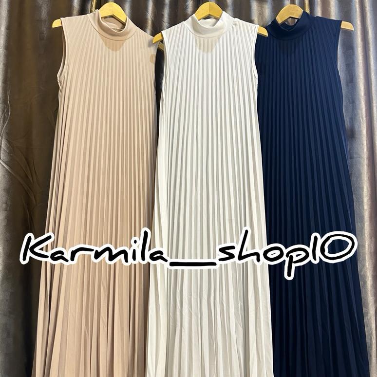 LONG DRESS PLISKET MAXY YUKENSI - Inner Dress plisket muslim