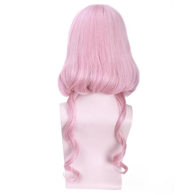 LOL-127 wig rambut palsu cosplay love nikki wedding pink SHA