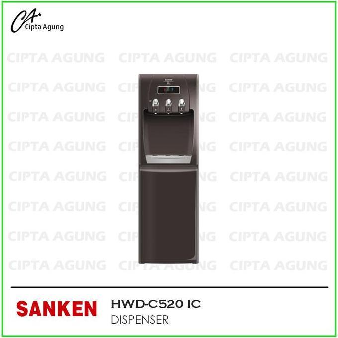 SANKEN DISPENSER GALON BAWAH HWD-C520IC / HWD C520 IC / HWDC 520 IC HWDC520IC HWD C520 IC IC COOL [B