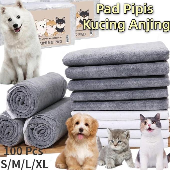 Bisadong- Aimayapet 100Pcs Pad Pipis Kucing Anjing Popok Sekali /Disposable Pet Diaper Deodorant Pet