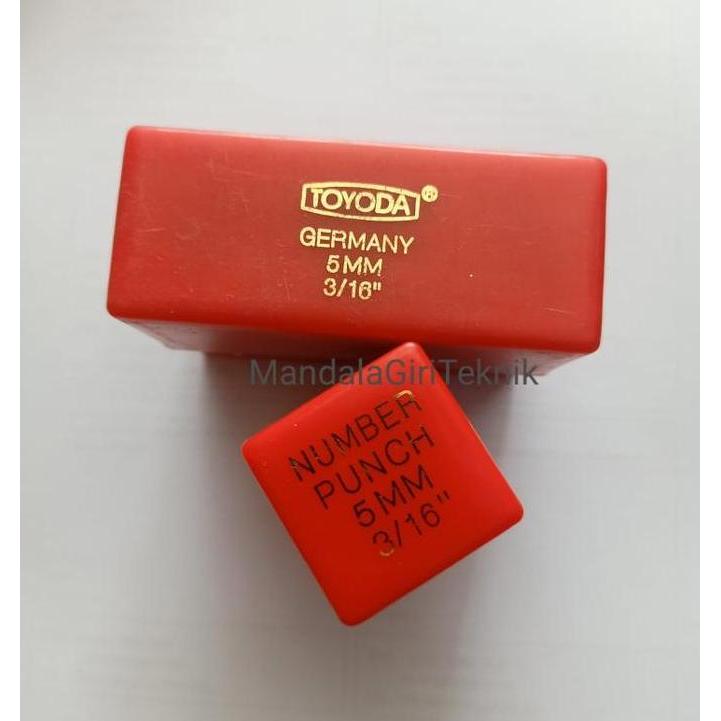 Alat ketok angka dan ketok huruf ukuran 5mm Full Set