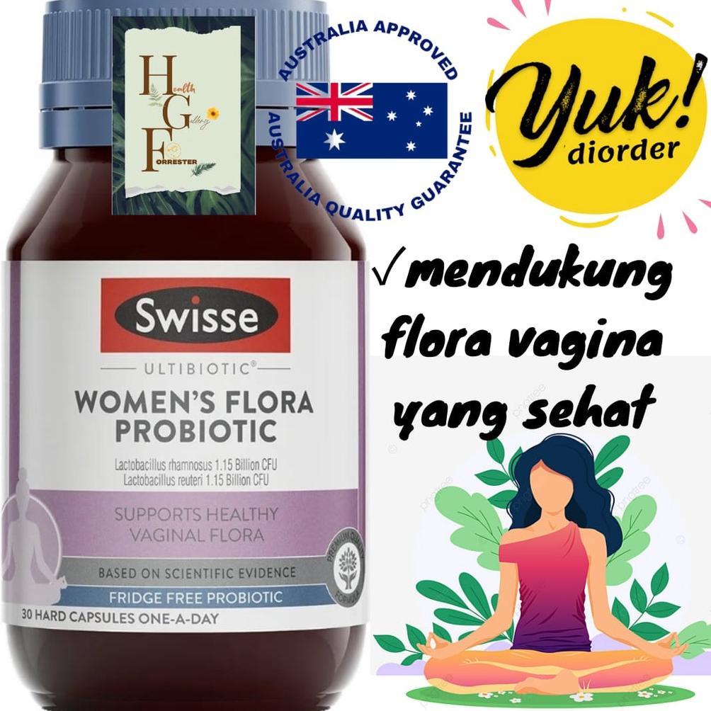 Swisse Ultibiotic Women's Flora Probiotic 30 Capsules