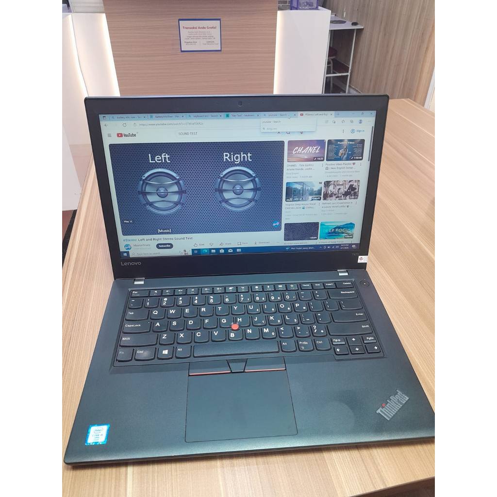 LENOVO T470 I5 GEN 6 8/256