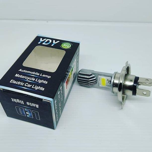 Lampu LED 2sisi H4 lampu utama motor warna putih motor sport PROMO