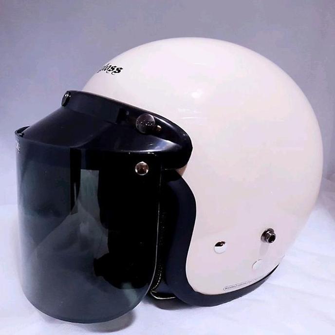 HELM CARGLOSS CFM RETRO ORIGINAL AVORIO NAIDE PLUS KACA