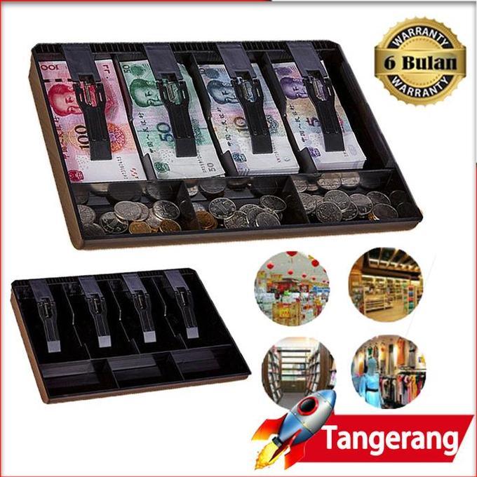 SMO Laci Kasir Uang 4/5 Kisi Laci Uang Laci Kasir Sekat Kotak Uang Kasir