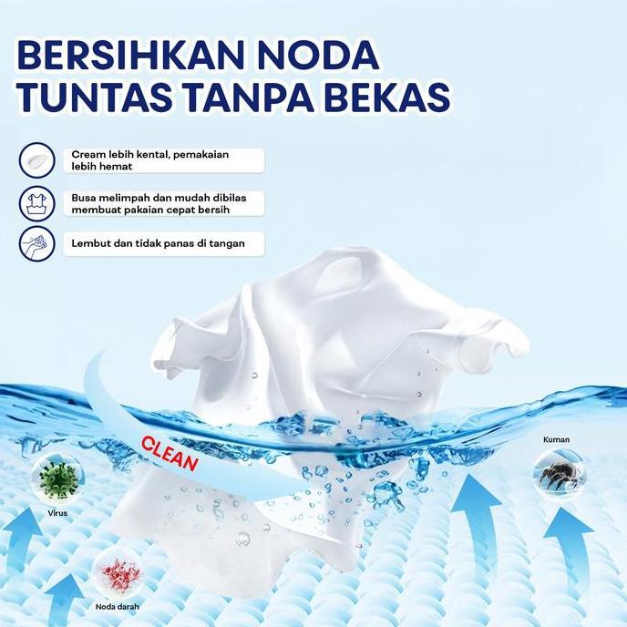 Cplokk- 5Pcs - Sabun Colek Bukrim Putih Bersih Cemerlang 3700Gr