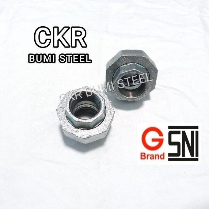 Watermur 1" Inch Galvanis Besi / Union 1" Inch Galvanis Besi Forsale