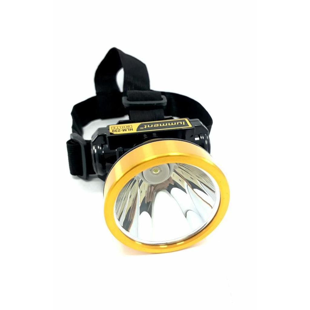 Lightflas- Senter Kepala Recharge Lumment Hlm-230 Led 30W Headlight