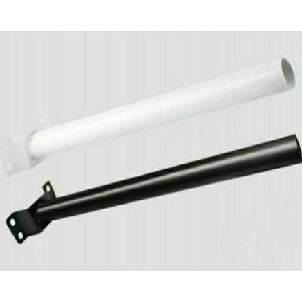 Lightflas- Tiang Lampu Jalan + Klem Solar Cell Cobra Tiang Pipa Pju Solar Panel