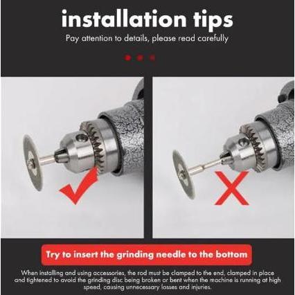 Oemahresi.new - victool Bor Mini Penggiling Listrik Tanpa Kabel untuk Kayu dan Kaca, 35rpm Mini Bor 