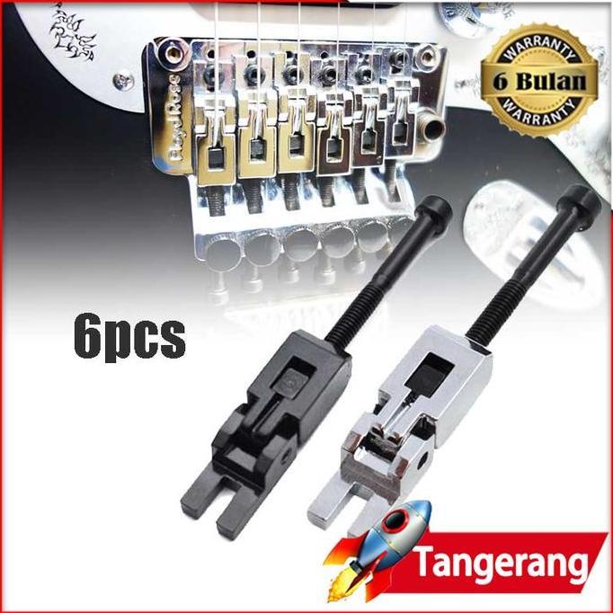 SMO 6pcs Saddle Tremolo Floydrose Saddle Bridge Sadel Tremolo Bridge Gitar