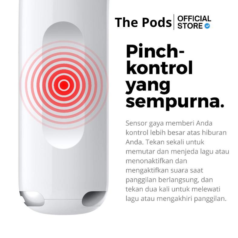 PROMO [BEST SELLER] ThePods PRIME Pro Gen 2 ANC 100% TWS Active Noise Cancelation, H2 Chip, Wireless