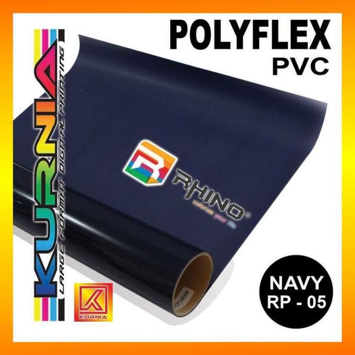 Ready RHINOFLEX POLYFLEX KOREA PVC NAVY murah