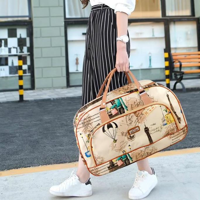 Tas Jinjing Travel Travelling Duffel Duffle Bag Jumbo Ukuran Besar Baju Kuat Multifungsi Import Terb