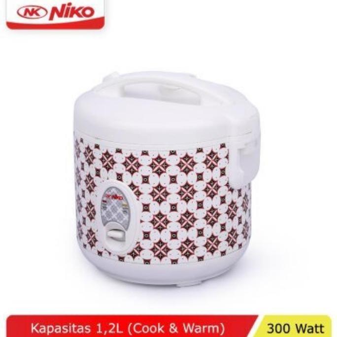 Magic Com Rice Cooker Penanak Nasi Niko Kecil (1.2 Liter) - Batik