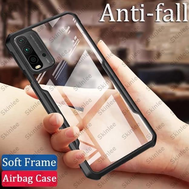 PROMO TERBARU Xiaomi Redmi 9T  XUNDD Hard Soft Case Shockproof Armor Transparan