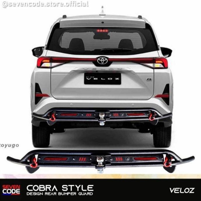 Pengaman Bumper Belakang Avanza Veloz 2022 Cobra Style