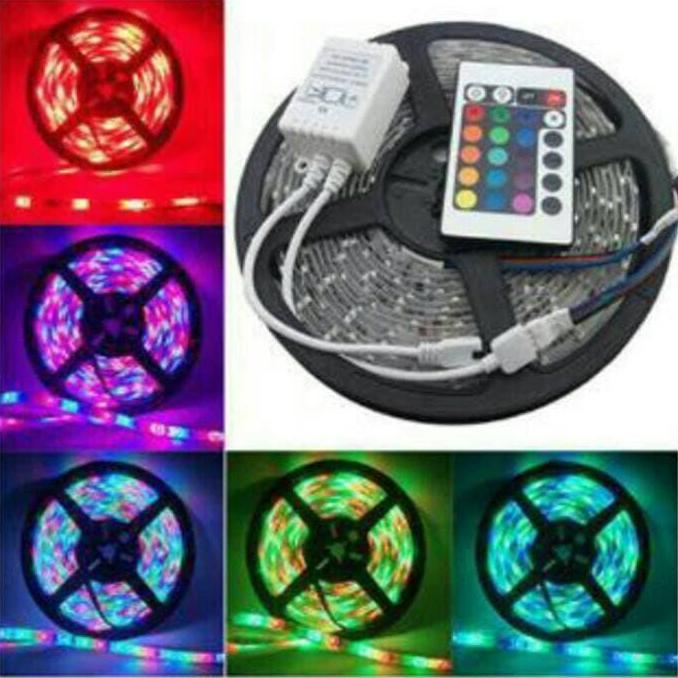 Led Strip Lampu Natal RGB 300 LED + Remote Lampu Dekorasi Hiasan
