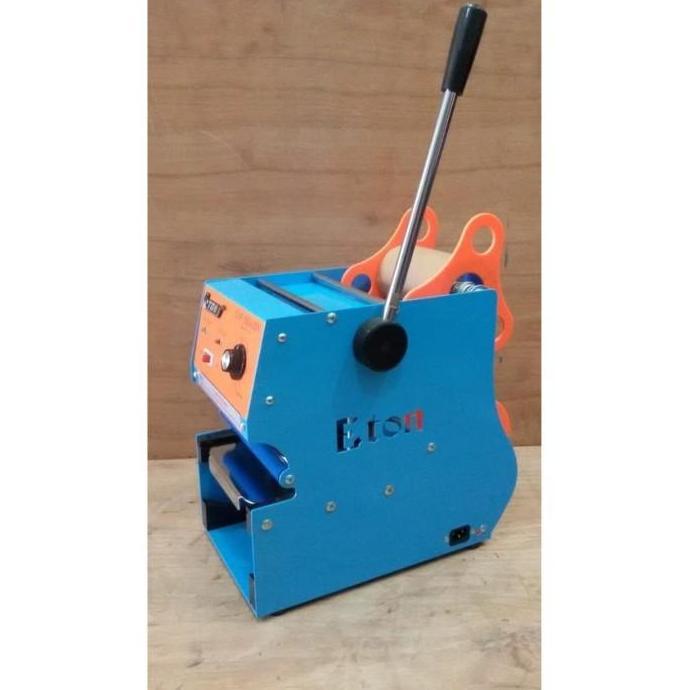 Cup Sealer ETON ET D6 Press Gelas Aqua ET-D6 + Free 1 Roll Plastik Lid