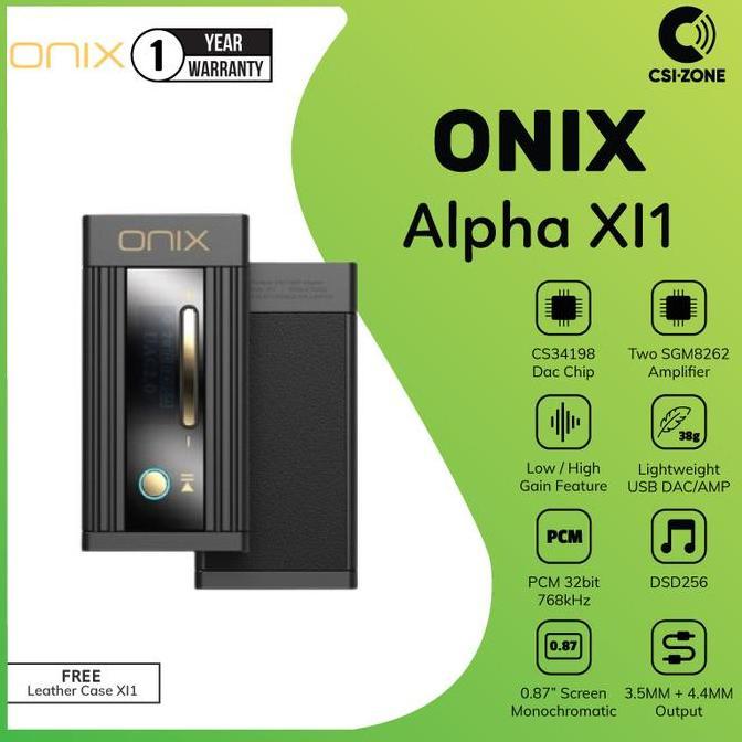 ONIX Alpha XI1 Portable CS43198 USB DAC / AMP