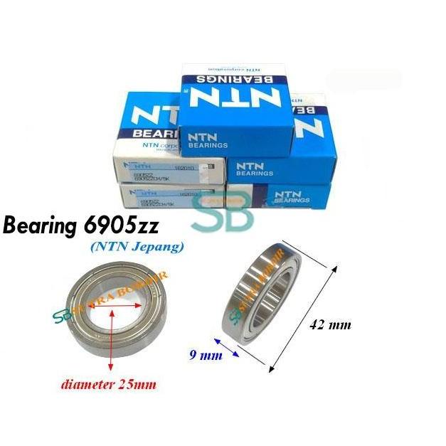 Bearing 6905Zz Ntn Jepang Bearing Industri 6905Z Ball Bearing 6905Zz Ntn 6905Z Ntn Ball Bearing Japa