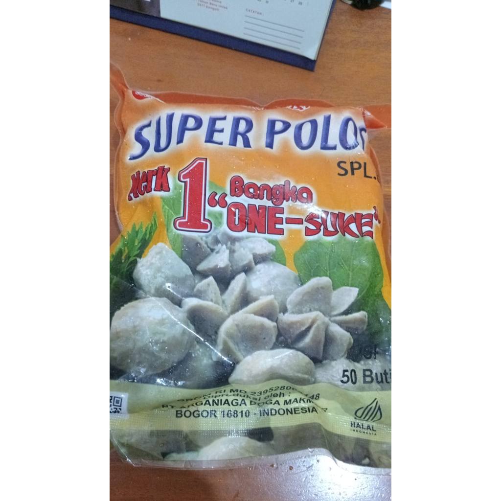 bAKSO Super polos bangka isi 50,595 gr