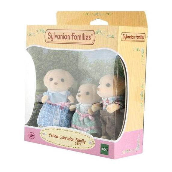 Mainan Koleksi Sylvanian Families Yellow Labrador Family 3 Figure