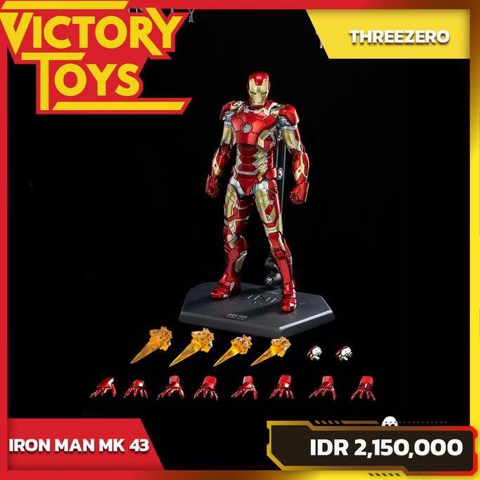 The Infinity Saga Dlx Iron Man Mark 43 By Threezero