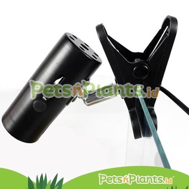 FITTING KERAMIK JEPIT LAMPU PENGHANGAT REPTIL KURA KURA PENDEK - TORTOISE LAMP FITTING