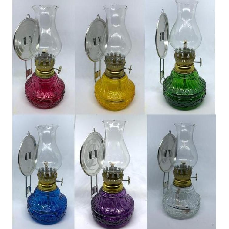 Lampu Ublik Lampu Teplok Minyak Tanah Bahan Kaca Tebal