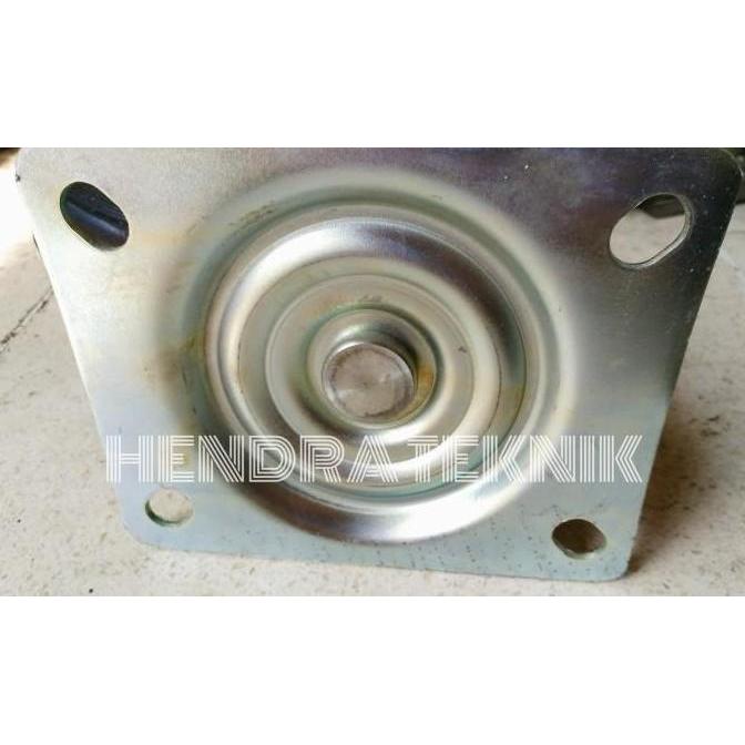 RODA KARET REM HIDUP 5" RODA TROLI 5 INCI RODA HIDUP REM 5 INCH 125MM