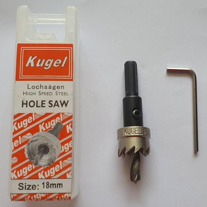 Superxx- Kugel Hole Saw Hss 18 Mm - Mata Bor Besi 18 Mm Original