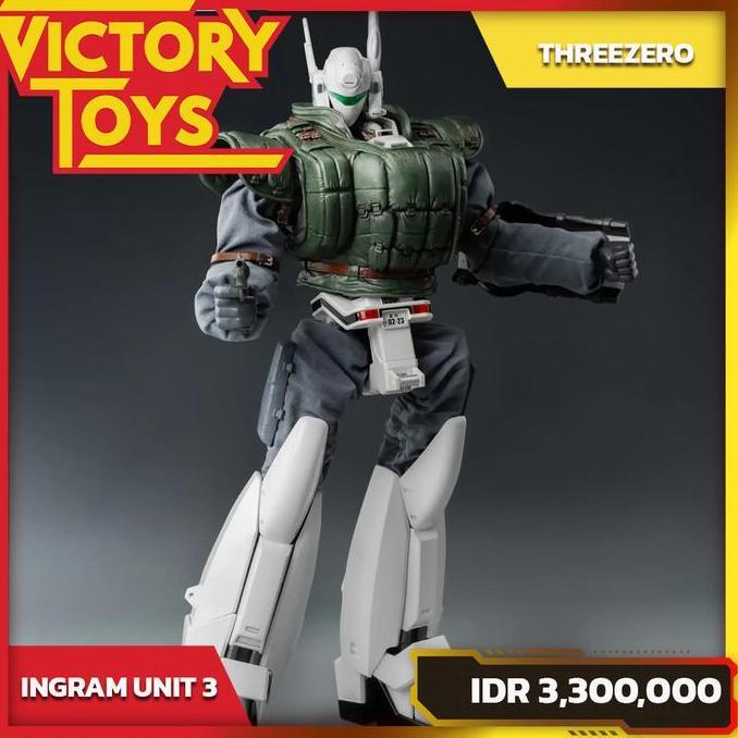 Patlabor 2: The Movie Robo-Dou Ingram Unit 3 (Reactive Armor Ver.) By Threezero