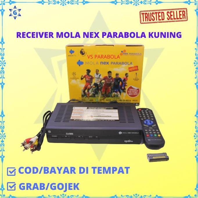 KAYLASELLER13  - RECEIVER NEX PARABOLA KUNING MURAH