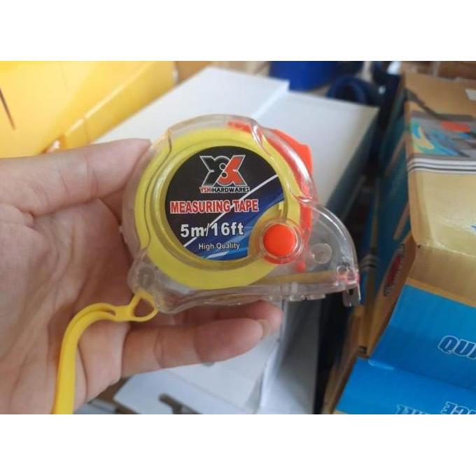 meteran kayu 5 meter / meteran tukang / measure tape 5m 16ft