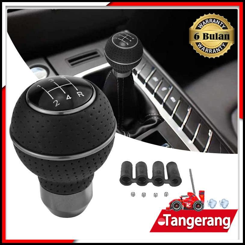 Knob Persneling Knob Pemindah Gear Shift Tuas Mobil Manual Model Bulat 5 Speed Universal