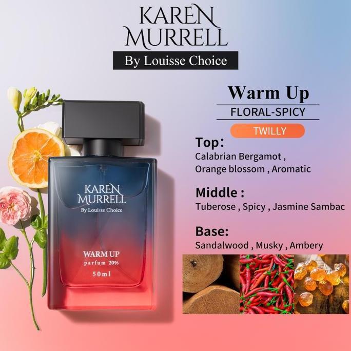 Bytxi- [Live]Louisse Choice & Karen Murrell Parfum 50Ml Bpom 48 Hours Lasting Edp Men Women Perfume 