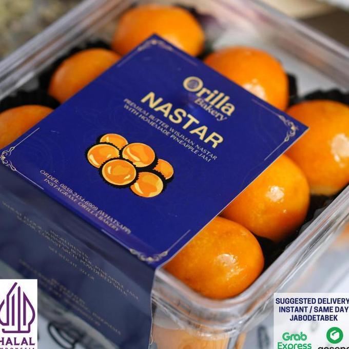 Nastar Glowing Premium Jumbo Orilla Bakery Full Wisman Telur Omega ARG
