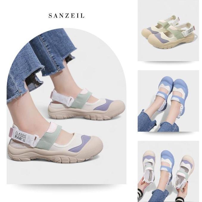 Sepatu SANZEIL Lolita Terea Flat shoes Wanita Model 1017 9768