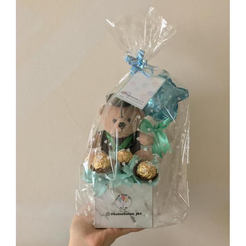Buket wisuda / buket graduation / boneka wisuda / boneka graduation LM