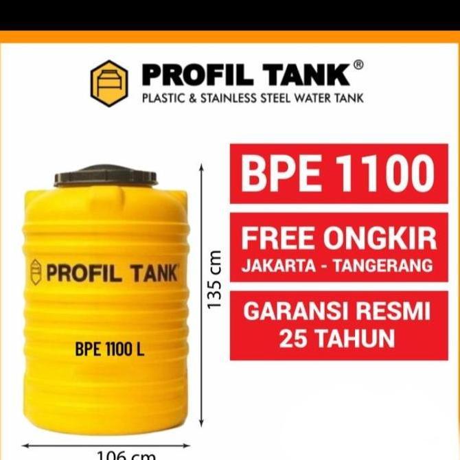 Spesial Profil Tank Bpe 1000 Kapasitas 1000 Liter Tangki Air Toren