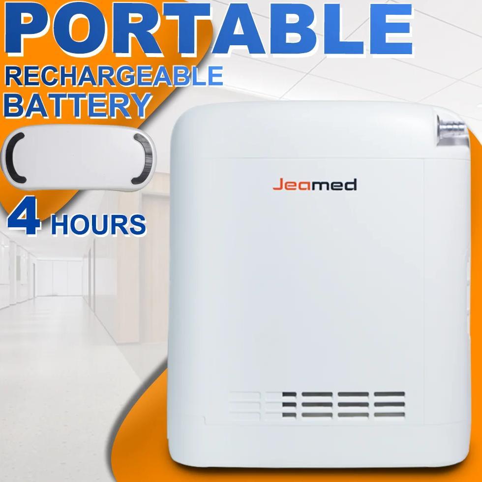 Portable Oxygen Concentrator 1L-5L Adjustable Flow Rechargeable Oxygen Concentrator COPD Elderly Man